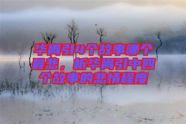 華胥引4個(gè)故事哪個(gè)最悲，析華胥引中四個(gè)故事的悲情程度
