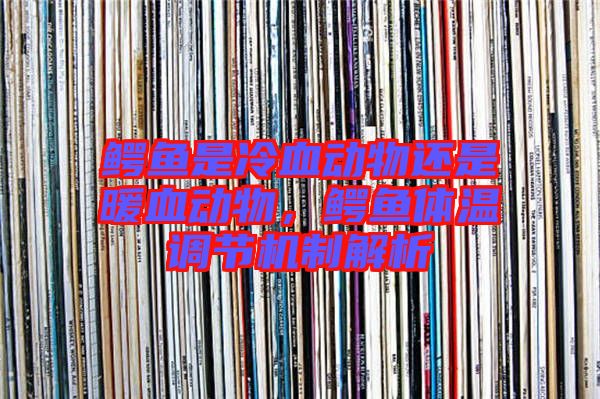 鱷魚是冷血?jiǎng)游镞€是暖血?jiǎng)游?，鱷魚體溫調(diào)節(jié)機(jī)制解析
