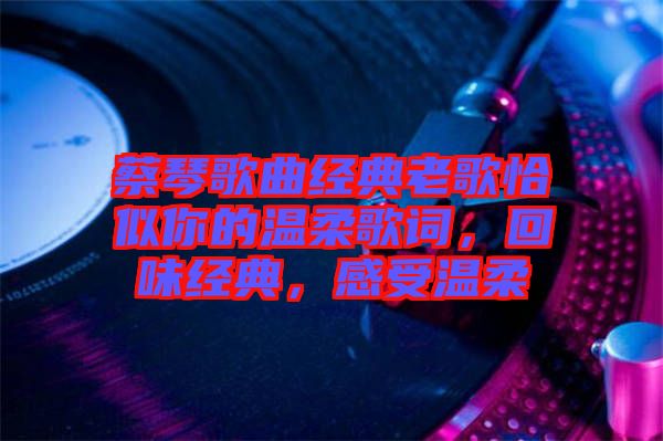 蔡琴歌曲經(jīng)典老歌恰似你的溫柔歌詞，回味經(jīng)典，感受溫柔