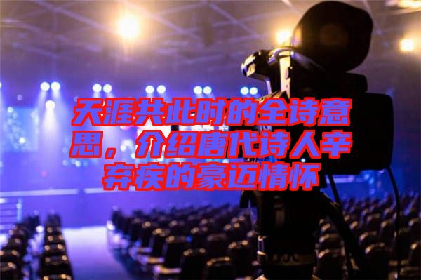 天涯共此時的全詩意思，介紹唐代詩人辛棄疾的豪邁情懷