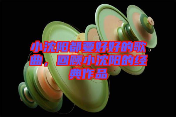 小沈陽都要好好的歌曲，回顧小沈陽的經(jīng)典作品