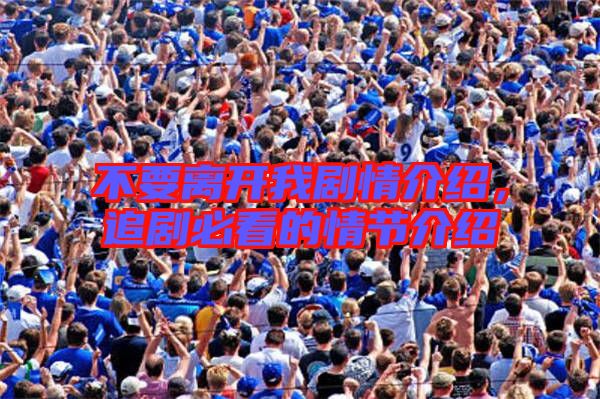 不要離開我劇情介紹，追劇必看的情節(jié)介紹