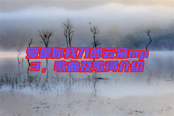 愛是你我刀郎云朵mp3，歌曲及歌詞介紹