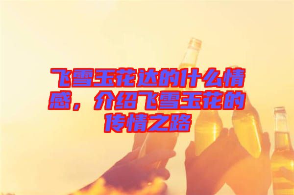 飛雪玉花達的什么情感，介紹飛雪玉花的傳情之路