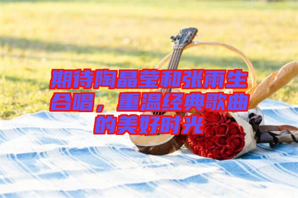 期待陶晶瑩和張雨生合唱，重溫經(jīng)典歌曲的美好時(shí)光