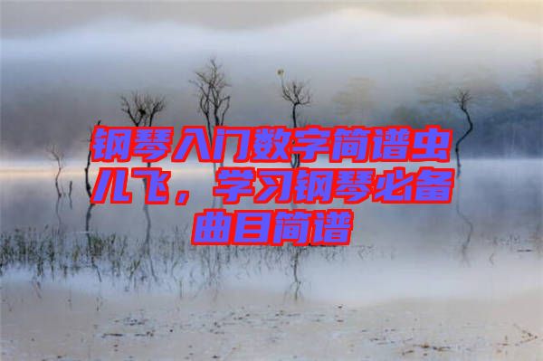 鋼琴入門數(shù)字簡譜蟲兒飛，學(xué)習(xí)鋼琴必備曲目簡譜