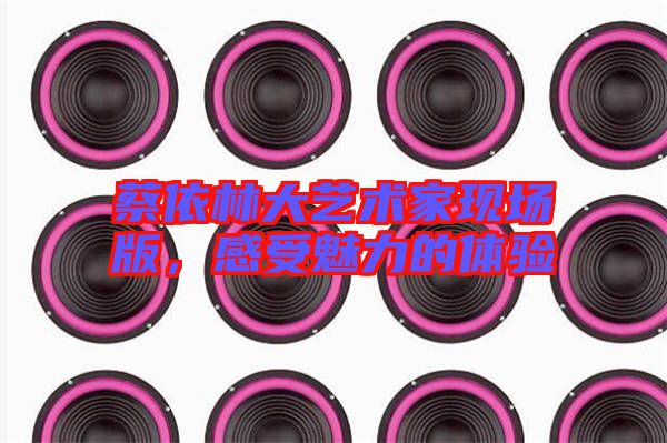 蔡依林大藝術(shù)家現(xiàn)場(chǎng)版，感受魅力的體驗(yàn)