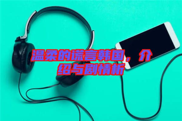 溫柔的謊言韓國(guó)，介紹與劇情析