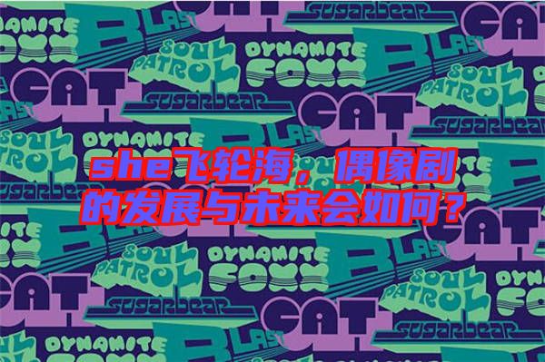 she飛輪海，偶像劇的發(fā)展與未來會如何？