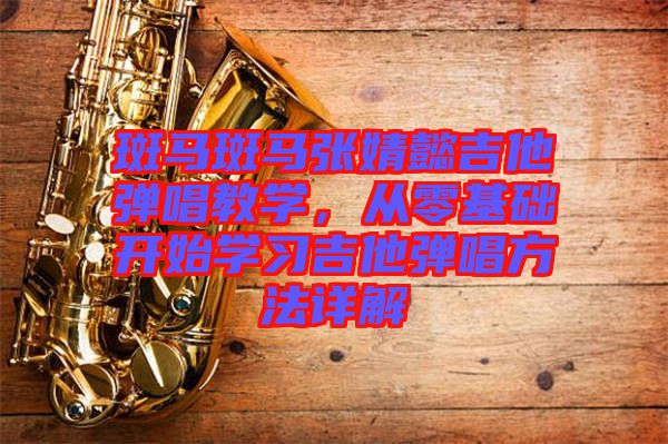 斑馬斑馬張婧懿吉他彈唱教學(xué)，從零基礎(chǔ)開始學(xué)習(xí)吉他彈唱方法詳解