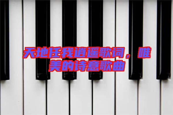 天地任我逍遙歌詞，唯美的詩(shī)意歌曲
