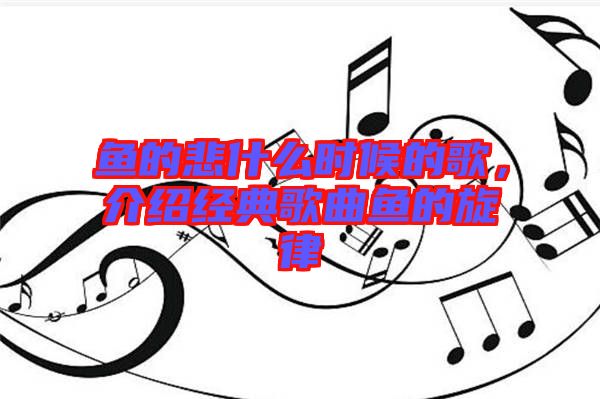 魚的悲什么時候的歌，介紹經(jīng)典歌曲魚的旋律