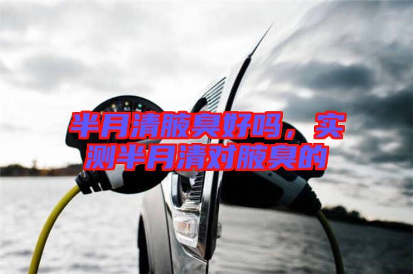 半月清腋臭好嗎，實(shí)測半月清對腋臭的