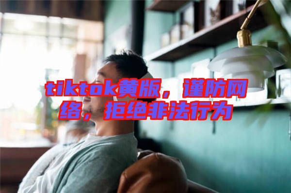 tiktok黃版，謹防網(wǎng)絡，拒絕非法行為
