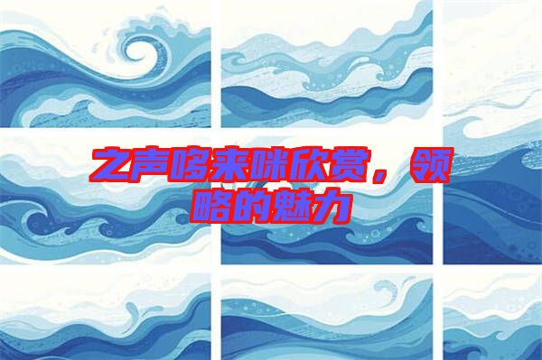 之聲哆來咪欣賞，領(lǐng)略的魅力