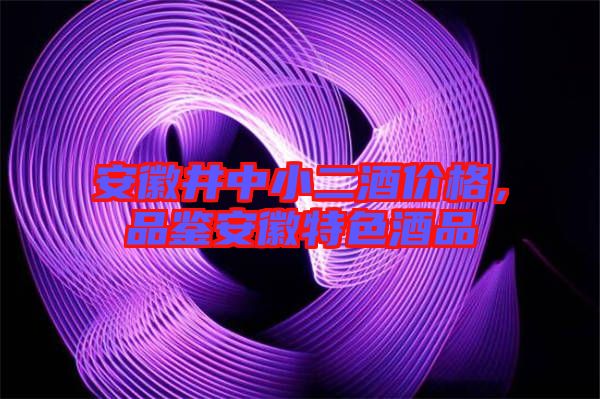 安徽井中小二酒價格，品鑒安徽特色酒品