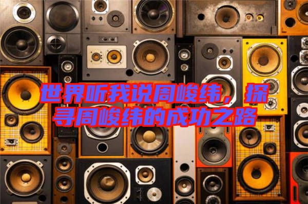 世界聽(tīng)我說(shuō)周峻緯，探尋周峻緯的成功之路