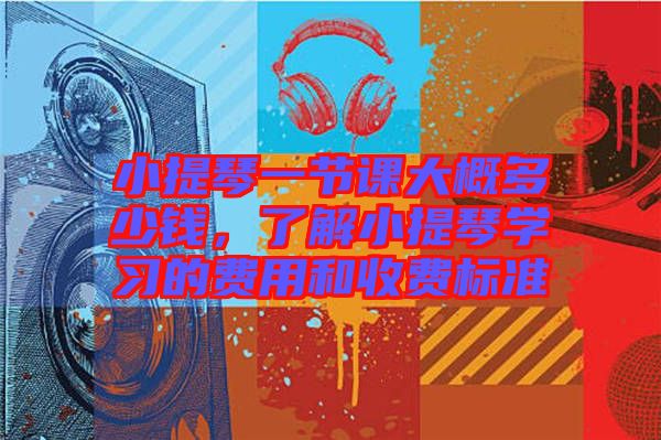 小提琴一節(jié)課大概多少錢，了解小提琴學(xué)習(xí)的費用和收費標(biāo)準(zhǔn)