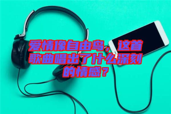 愛情像自由鳥，這首歌曲唱出了什么深刻的情感？