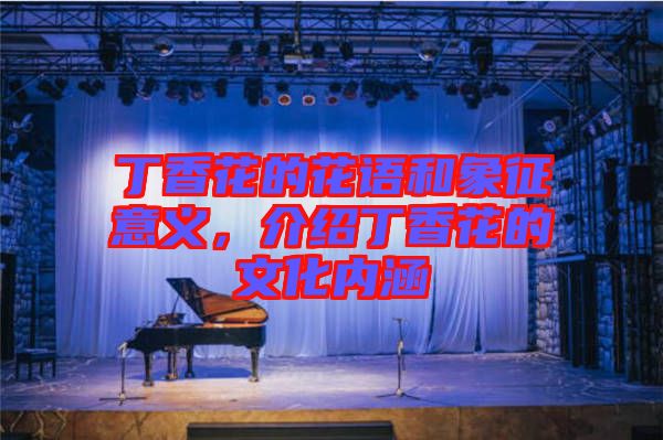 丁香花的花語(yǔ)和象征意義，介紹丁香花的文化內(nèi)涵