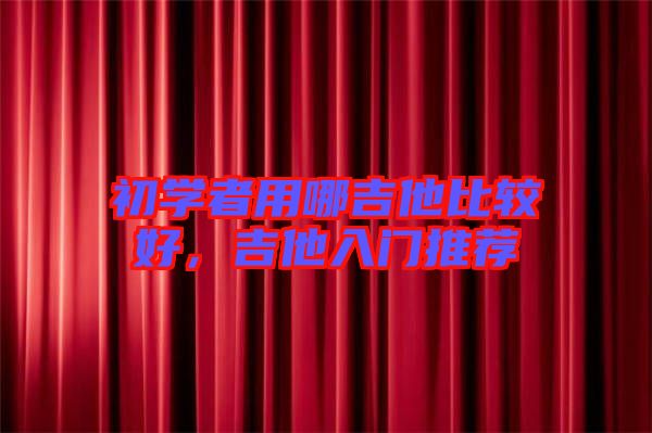 初學(xué)者用哪吉他比較好，吉他入門(mén)推薦