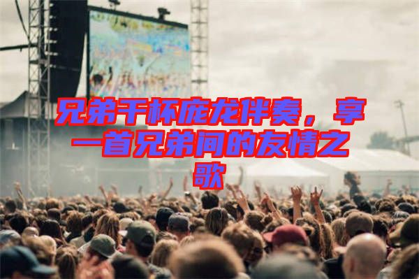 兄弟干杯龐龍伴奏，享一首兄弟間的友情之歌