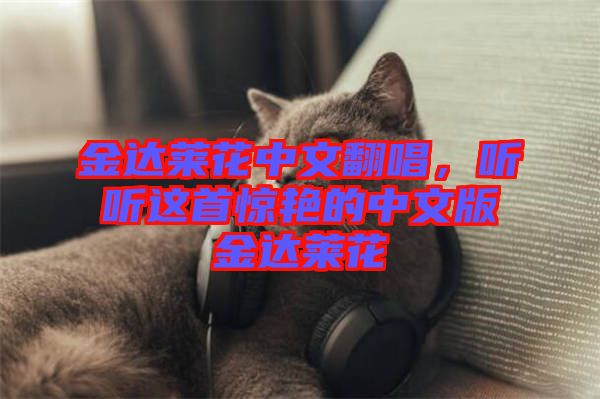 金達萊花中文翻唱，聽聽這首驚艷的中文版金達萊花