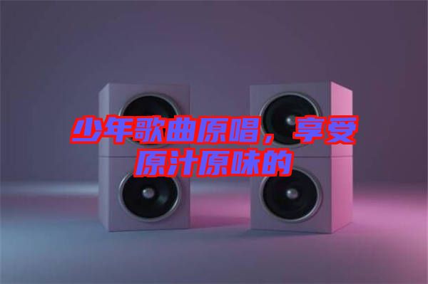 少年歌曲原唱，享受原汁原味的
