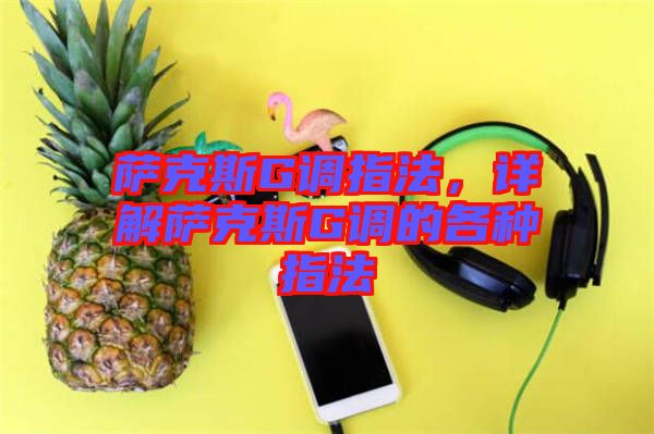 薩克斯G調(diào)指法，詳解薩克斯G調(diào)的各種指法