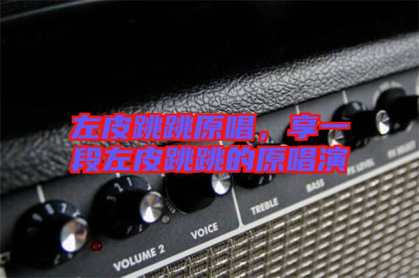 左皮跳跳原唱，享一段左皮跳跳的原唱演