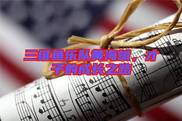 三維魚樂隊(duì)黃海斌，才子的成長(zhǎng)之路