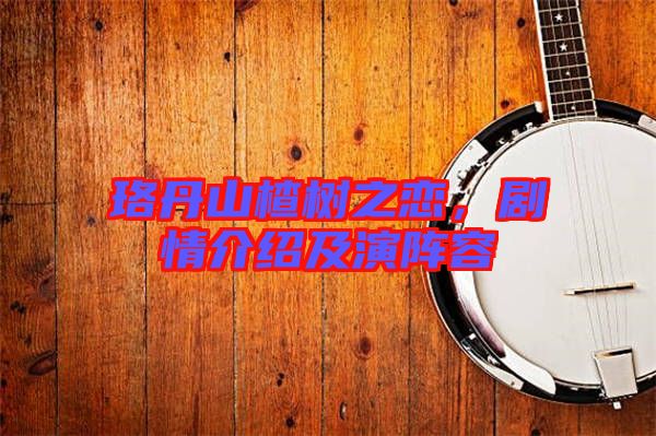 珞丹山楂樹之戀，劇情介紹及演陣容