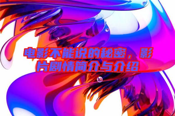 電影不能說的秘密，影片劇情簡介與介紹