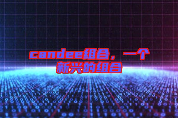 candee組合，一個(gè)新興的組合