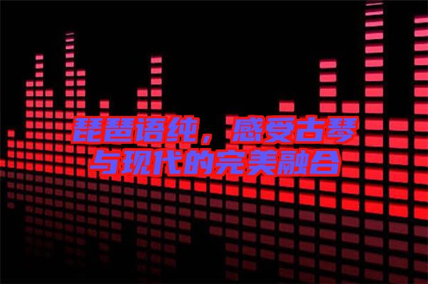 琵琶語(yǔ)純，感受古琴與現(xiàn)代的完美融合