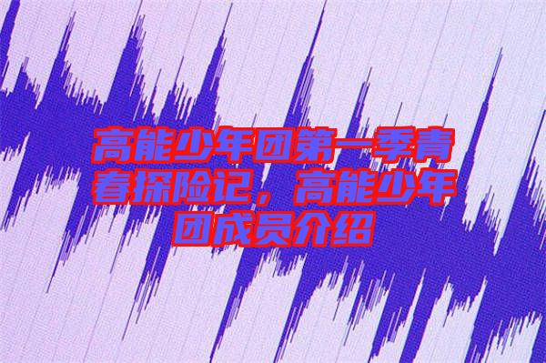高能少年團(tuán)第一季青春探險(xiǎn)記，高能少年團(tuán)成員介紹