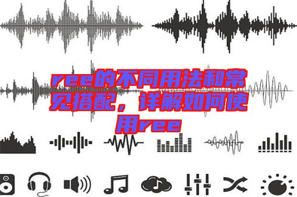 ree的不同用法和常見搭配，詳解如何使用ree