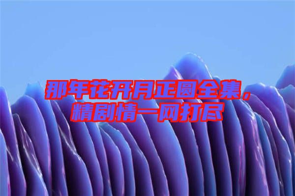 那年花開(kāi)月正圓全集，精劇情一網(wǎng)打盡