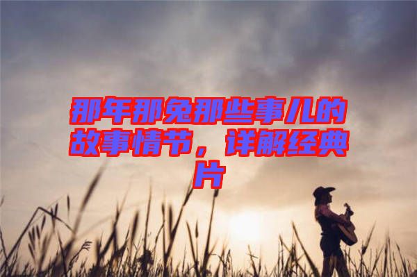 那年那兔那些事兒的故事情節(jié)，詳解經(jīng)典片